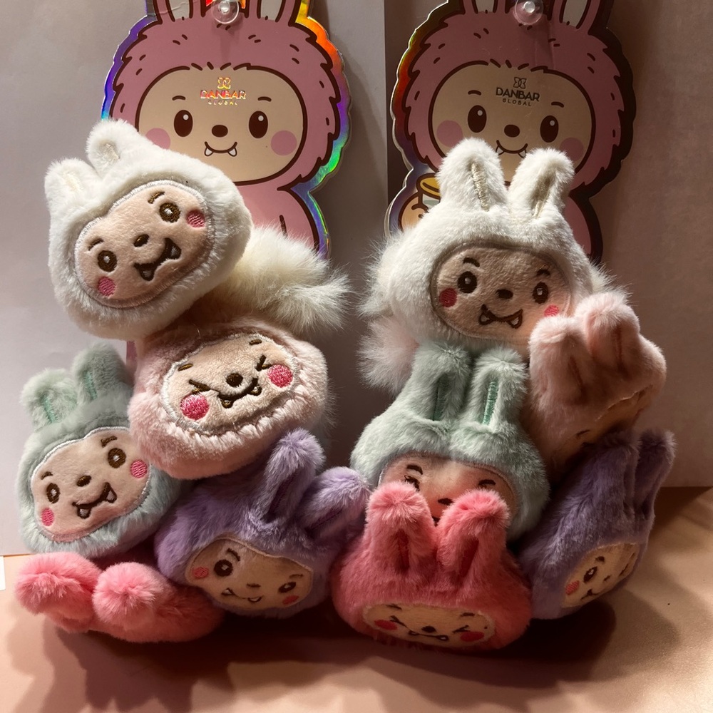 Set of 5 Labubu Girls Hair Scrunchies Labubu Hair Accessories The Monsters